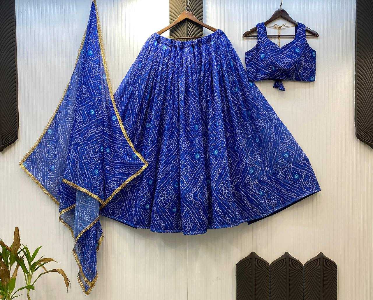 Ynf Georgette RIN141 637 Lehengas Festive Collections Wholesale Georgette Lehenga Navratri Chaniya Choli Manufacturer