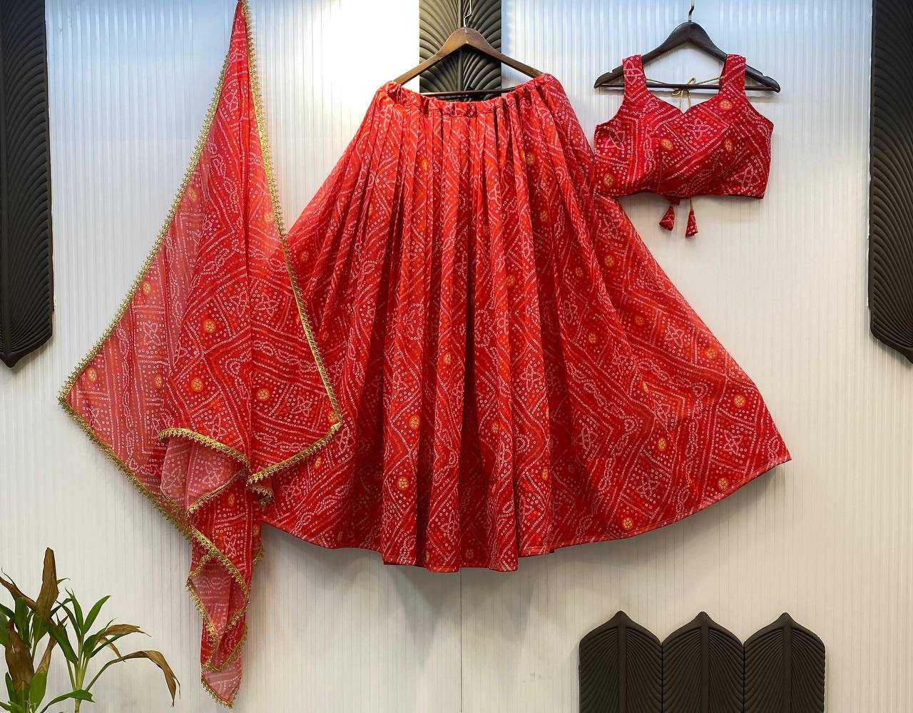 Ynf Georgette RIN141 637 Lehengas Festive Collections Wholesale Georgette Lehenga Navratri Chaniya Choli Manufacturer