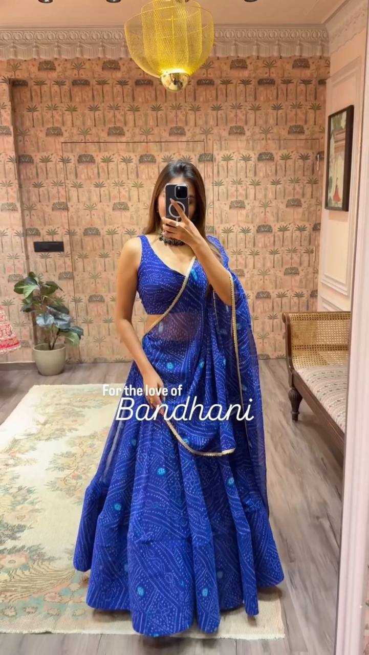 Ynf Georgette RIN141 637 Lehengas Festive Collections Wholesale Georgette Lehenga Navratri Chaniya Choli Manufacturer
