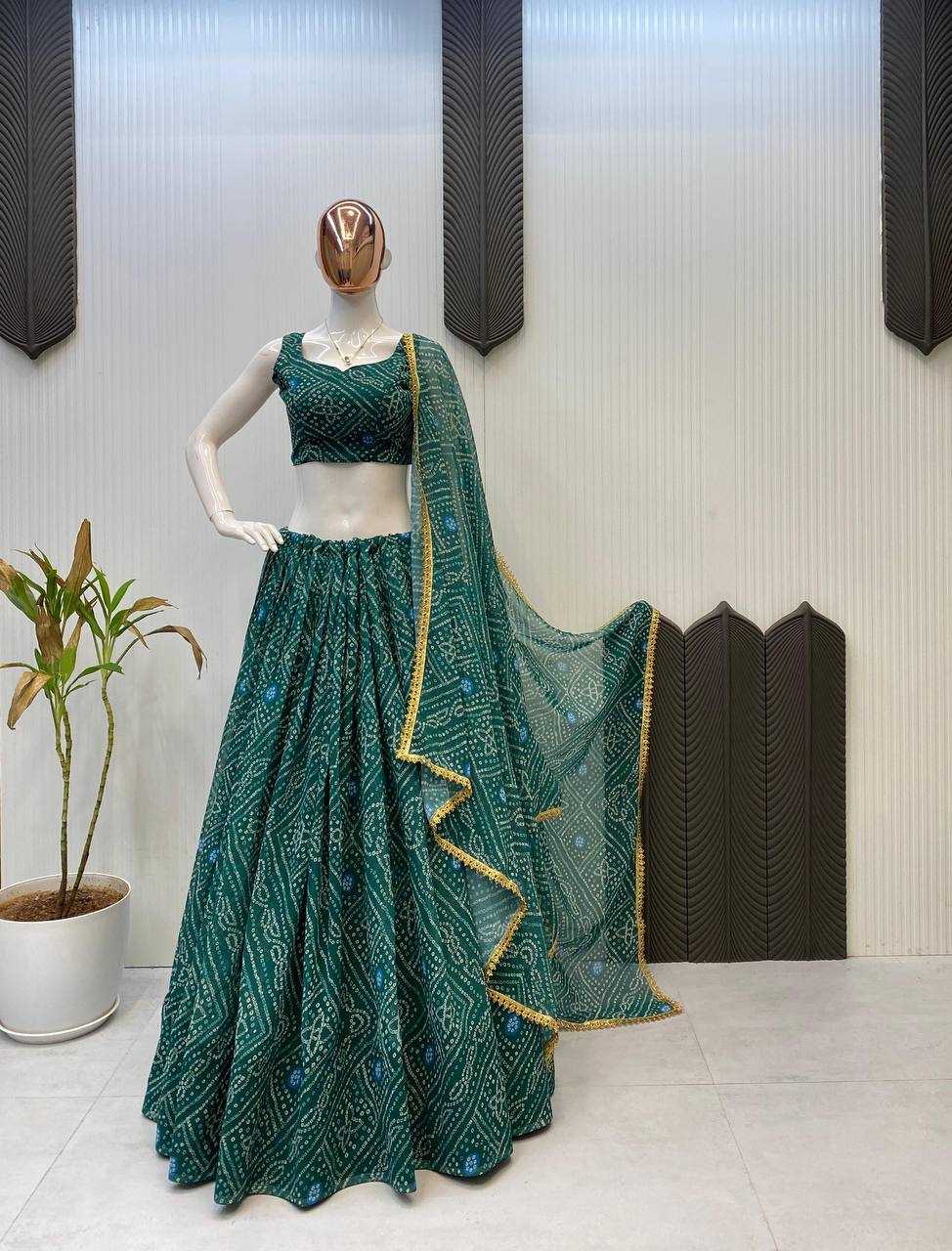 Ynf Georgette RIN141 637 Lehengas Festive Collections Wholesale Georgette Lehenga Navratri Chaniya Choli Manufacturer