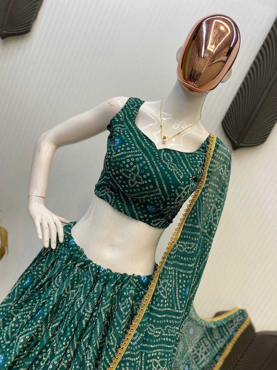 Ynf Georgette RIN141 637 Lehengas Festive Collections Wholesale Georgette Lehenga Navratri Chaniya Choli Manufacturer