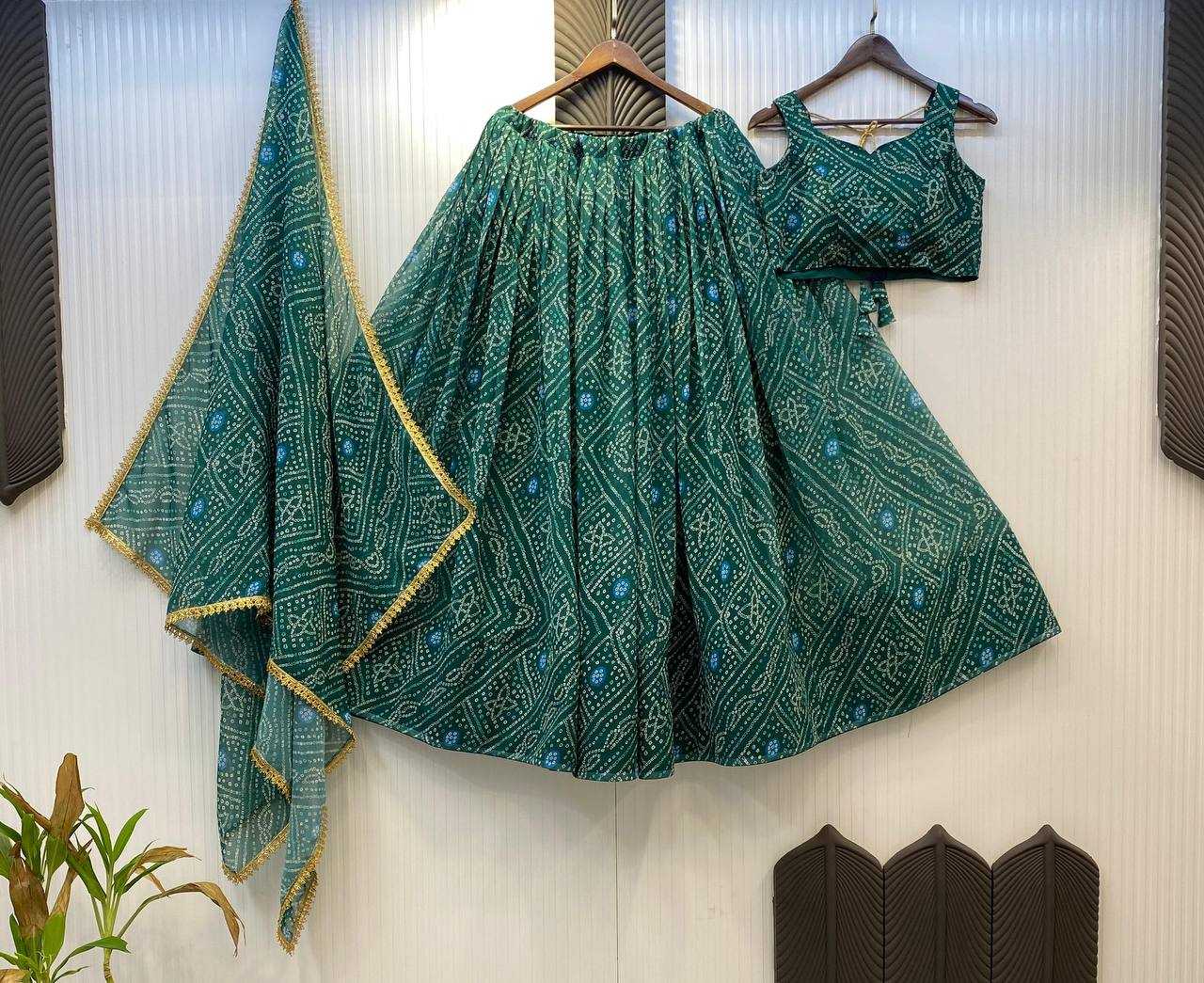 Ynf Georgette RIN141 637 Lehengas Festive Collections Wholesale Georgette Lehenga Navratri Chaniya Choli Manufacturer