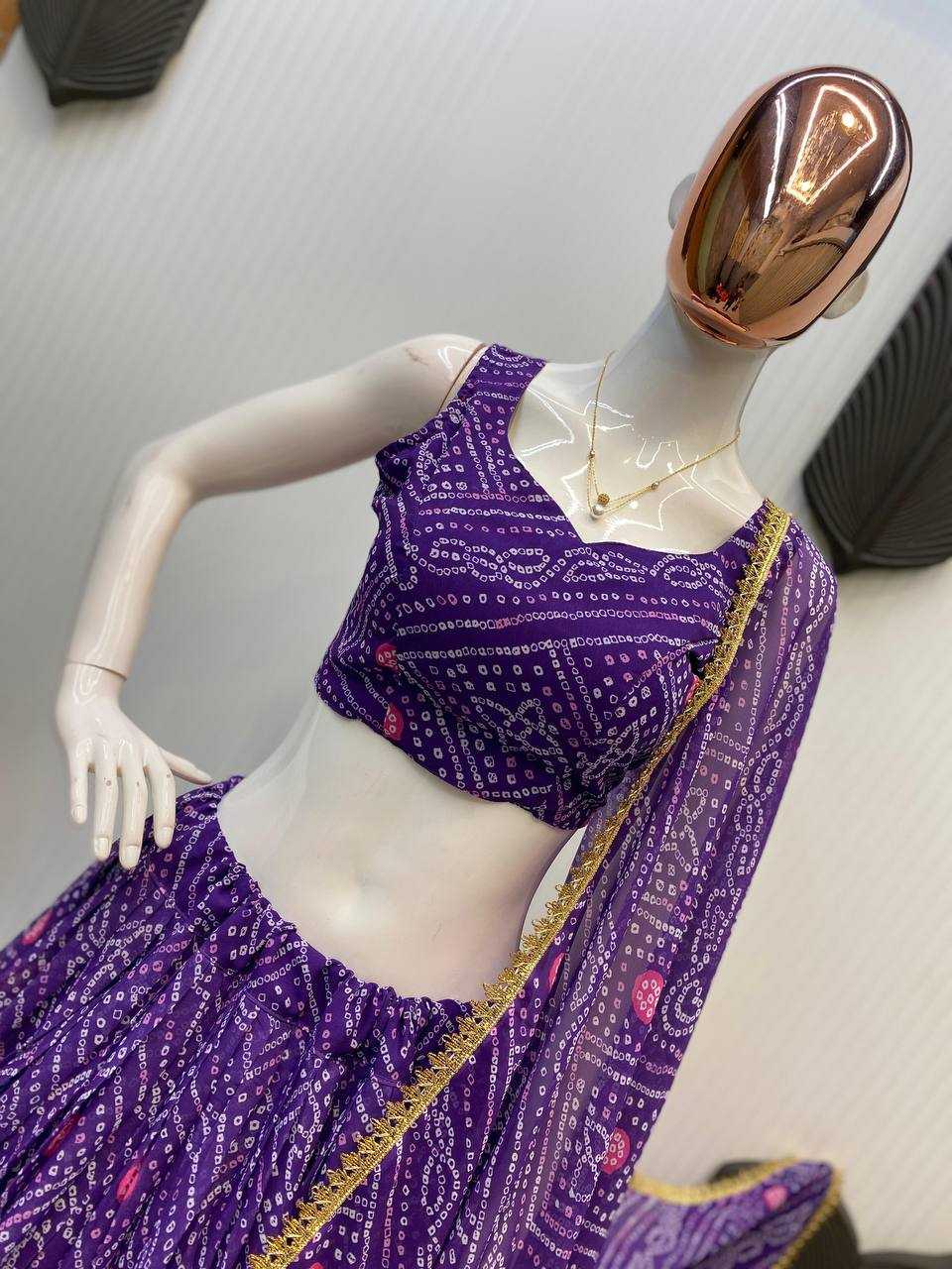Ynf Georgette RIN141 637 Lehengas Festive Collections Wholesale Georgette Lehenga Navratri Chaniya Choli Manufacturer