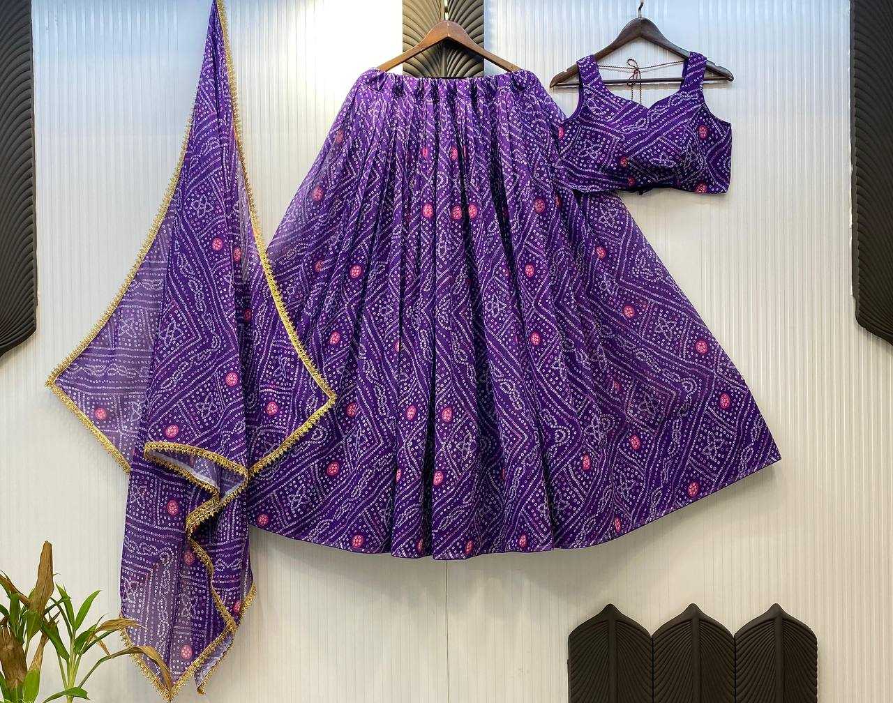 Ynf Georgette RIN141 637 Lehengas Festive Collections Wholesale Georgette Lehenga Navratri Chaniya Choli Manufacturer