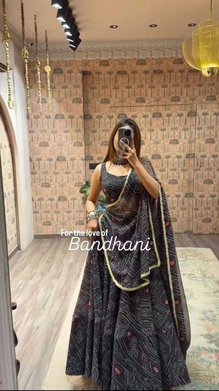 Ynf Georgette RIN141 637 Lehengas Festive Collections Wholesale Georgette Lehenga Navratri Chaniya Choli Manufacturer