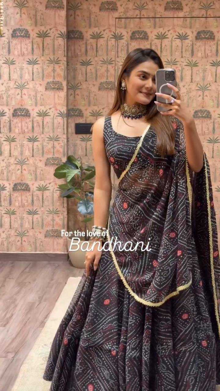 Ynf Georgette RIN141 637 Lehengas Festive Collections Wholesale Georgette Lehenga Navratri Chaniya Choli Manufacturer