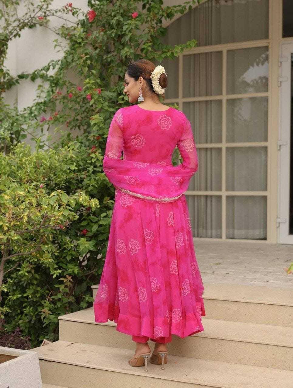 Ynf Georgette RIN157 196 Gowns Plus Size Collections Wholesale Party Gowns Georgette Gown Designer Gowns Manufacturer