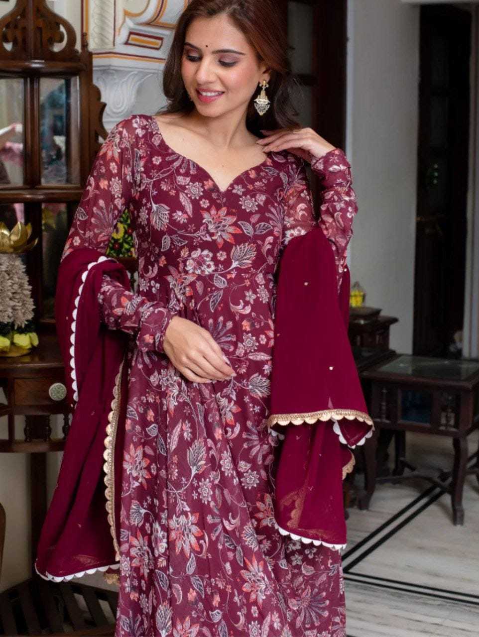 Ynf Georgette RIN157 199 Gowns Plus Size Collections Wholesale Georgette Gown Wedding Gown Designer Gowns Manufacturer