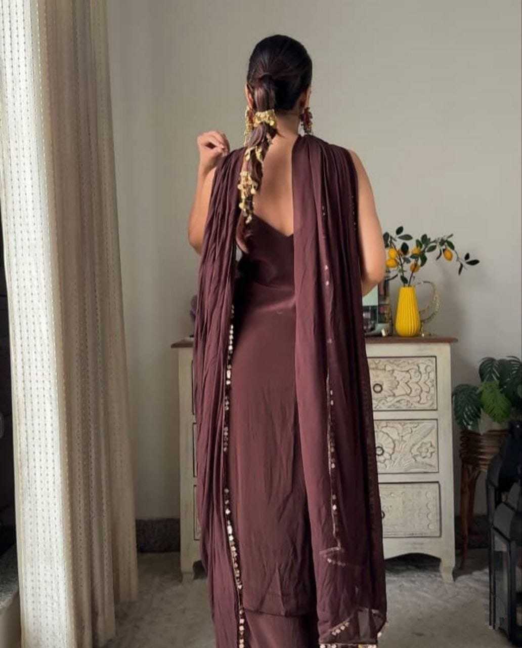 Ynf Georgette RIN157 2146 Gowns Plus Size Collections Wholesale Party Gowns Georgette Gown Designer Gowns Manufacturer