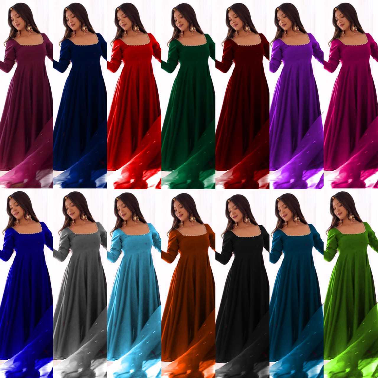 Ynf Georgette RIN157 2933 Gowns Plus Size Collections Wholesale Party Gowns Georgette Gown Designer Gowns Manufacturer
