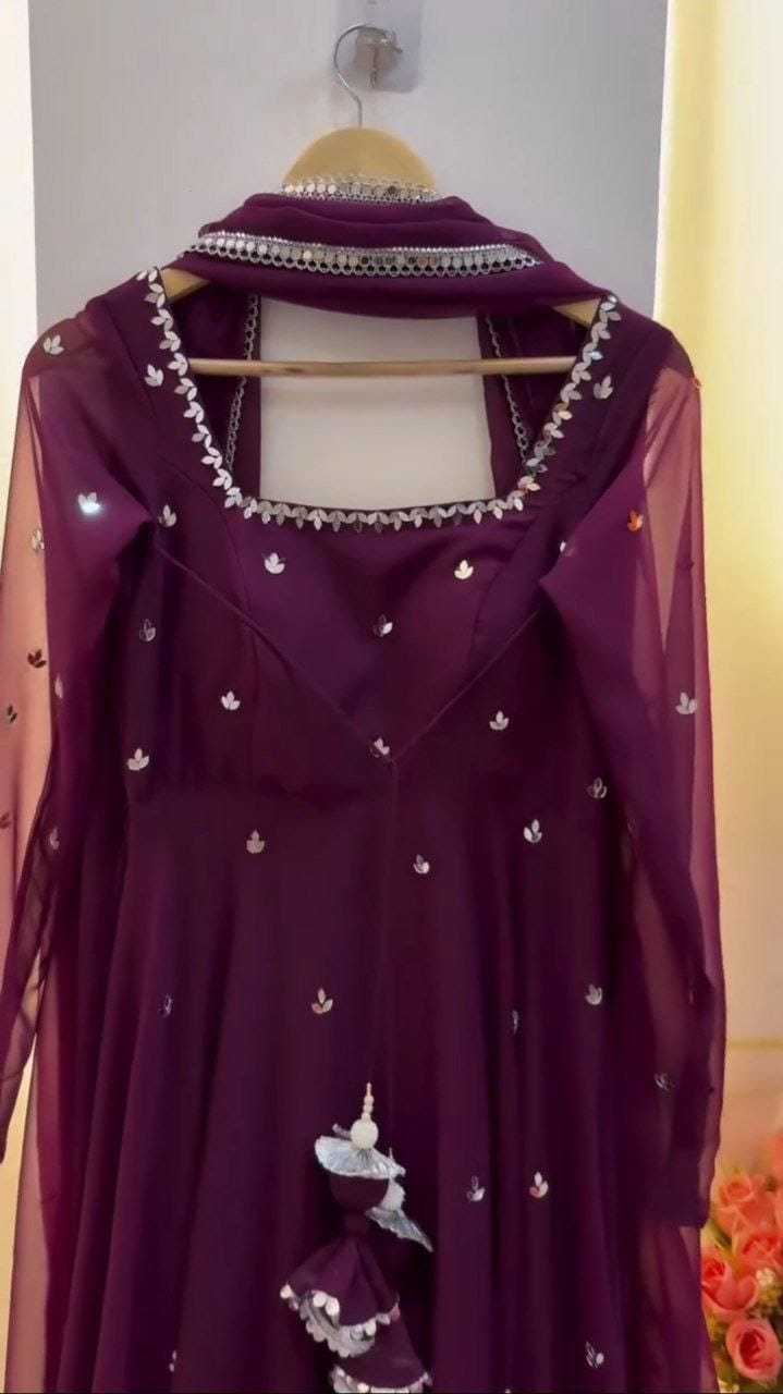 Ynf Georgette RIN157 3169 Gowns Plus Size Collections Wholesale Party Gowns Georgette Gown Designer Gowns Manufacturer