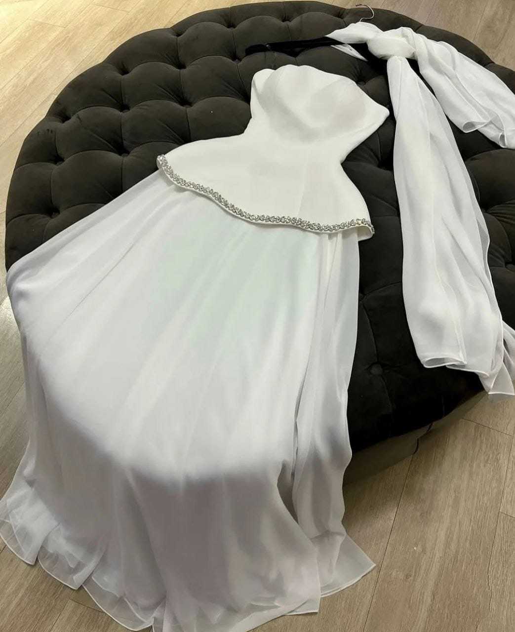 Ynf Georgette RIN157 5272 Lehengas Festive Collections Plus Size Collections Wholesale Georgette Lehenga White Lehenga Onam Collections Manufacturer
