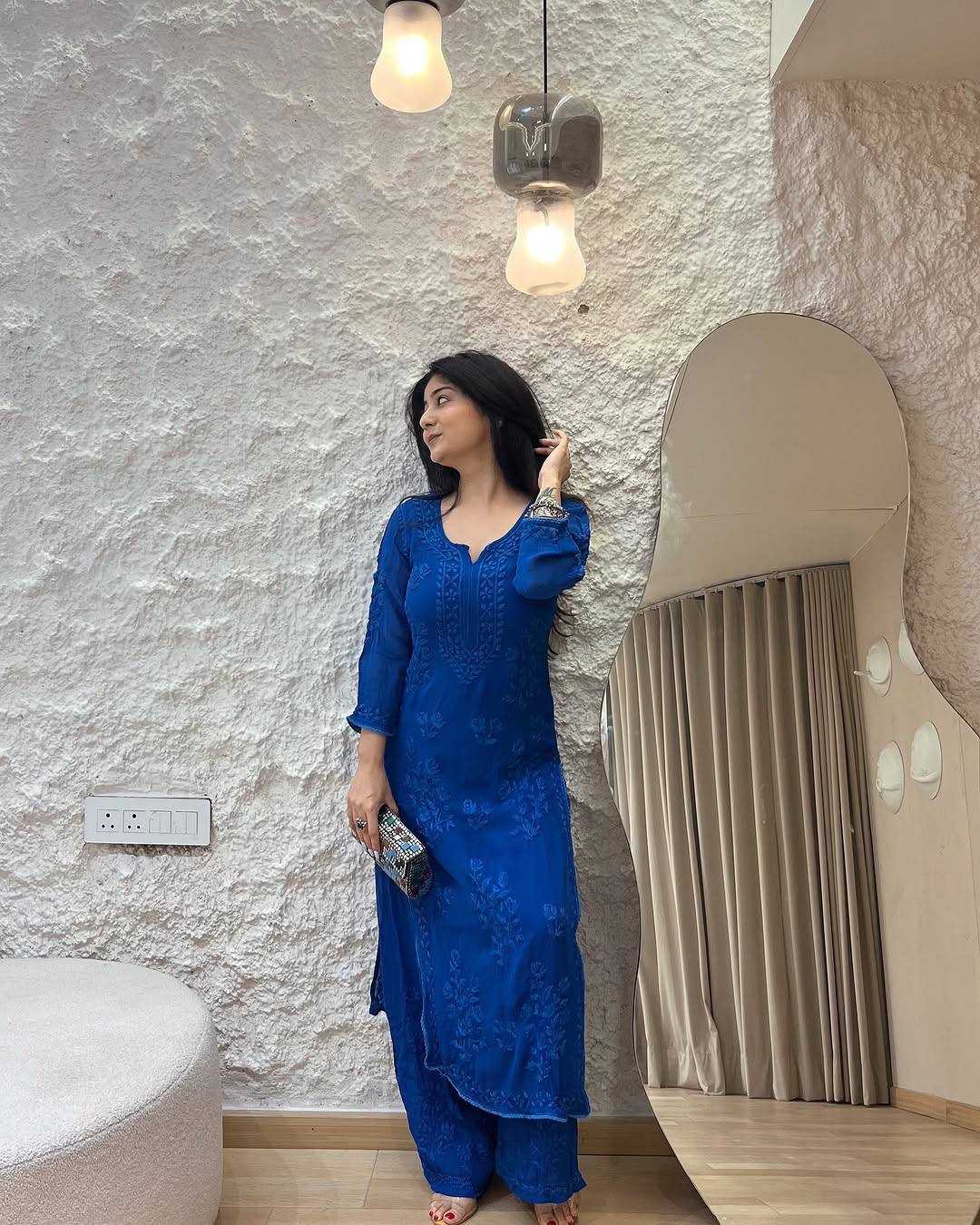 Ynf Georgette RIN189 1379 Kurti Wholesale Casual Kurtis Kurtis With Bottom Fancy Kurti Manufacturer