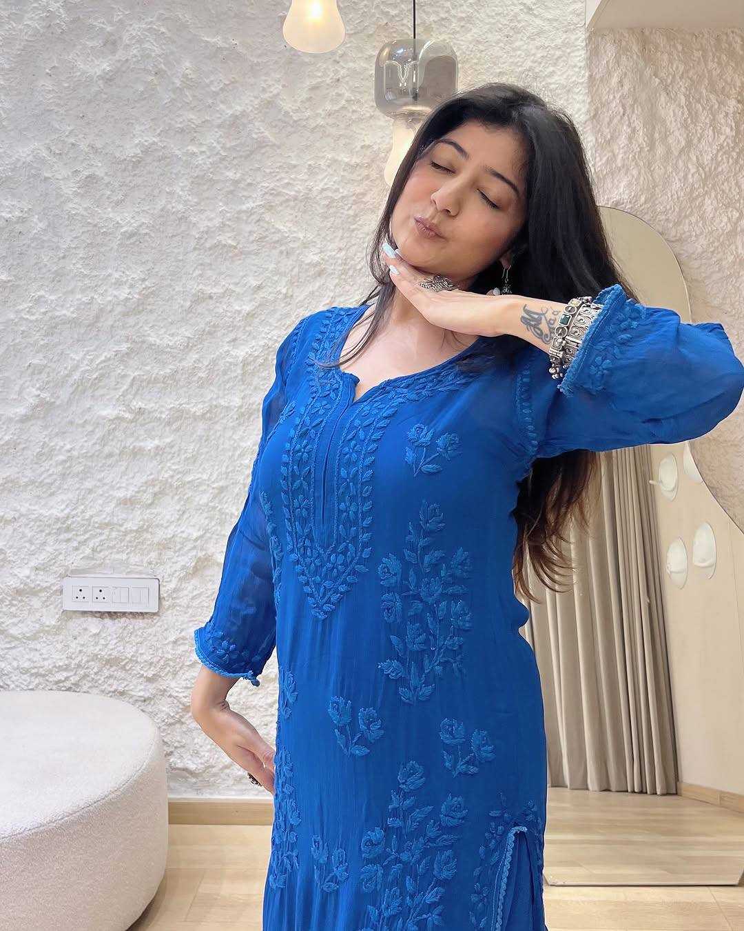 Ynf Georgette RIN189 1379 Kurti Wholesale Casual Kurtis Kurtis With Bottom Fancy Kurti Manufacturer
