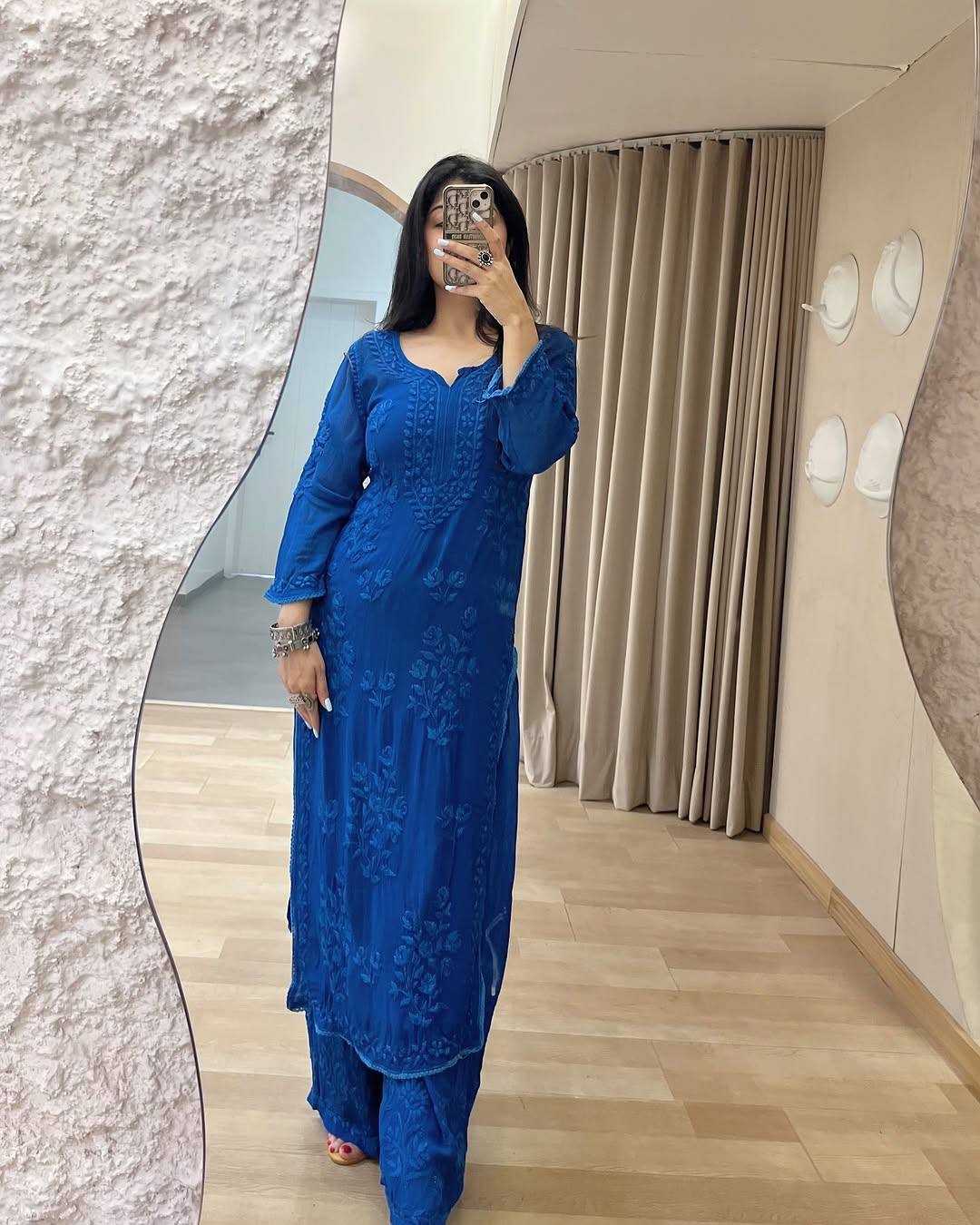 Ynf Georgette RIN189 1379 Kurti Wholesale Casual Kurtis Kurtis With Bottom Fancy Kurti Manufacturer