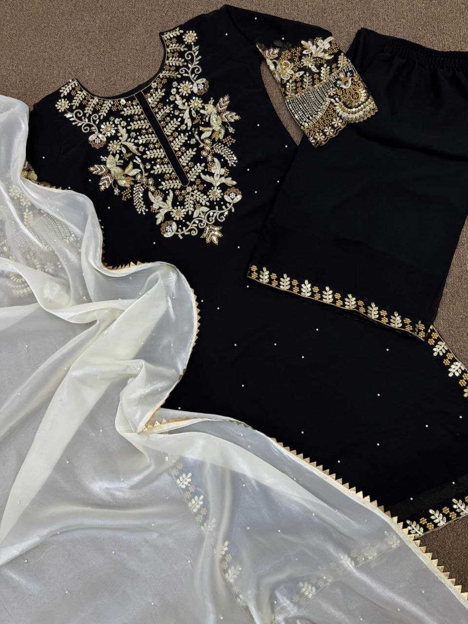 Ynf Georgette RIN193 jimp Suits & Dresses Wholesale Ladies Suits Embroidery Suits Wedding Suits Manufacturer