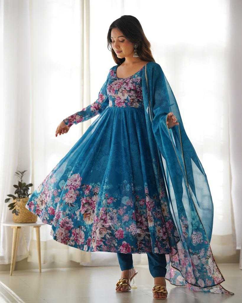 Ynf Georgette RIN193 MALAYSIAS HIT Suits & Dresses Wedding Collections Festive Collections Wholesale Georgette Suit Gown Dresses Wedding Outfits Manufacturer