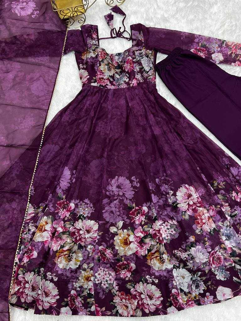 Ynf Georgette RIN193 MALAYSIAS HIT Suits & Dresses Wedding Collections Festive Collections Wholesale Georgette Suit Gown Dresses Wedding Outfits Manufacturer