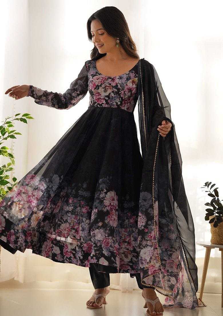 Ynf Georgette RIN193 MALAYSIAS HIT Suits & Dresses Wedding Collections Festive Collections Wholesale Georgette Suit Gown Dresses Wedding Outfits Manufacturer