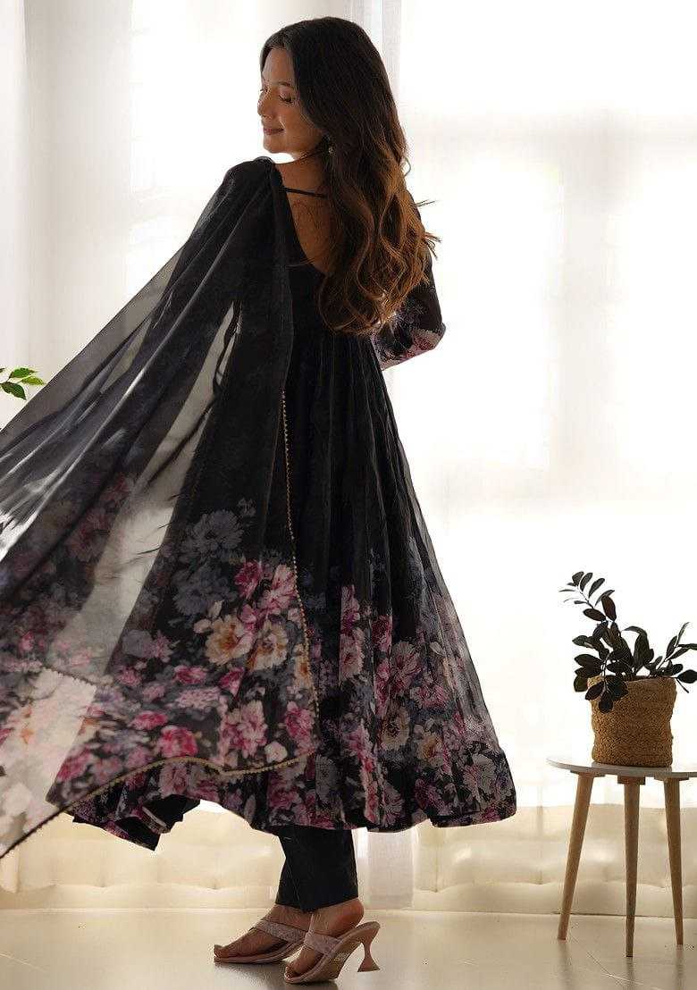 Ynf Georgette RIN193 MALAYSIAS HIT Suits & Dresses Wedding Collections Festive Collections Wholesale Georgette Suit Gown Dresses Wedding Outfits Manufacturer