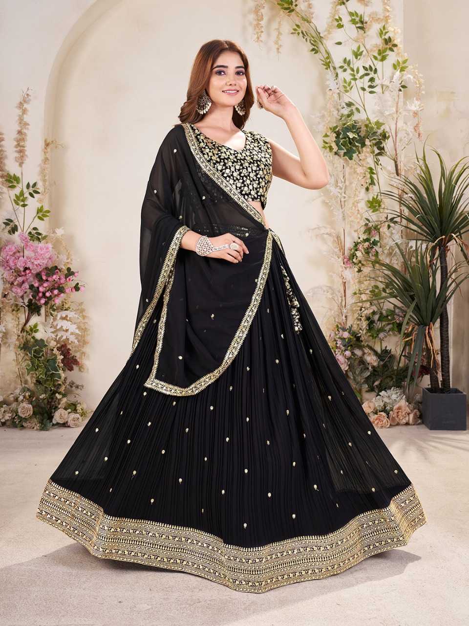 Ynf Georgette RIN197 3079 Lehengas Wholesale Designer Lehenga Fancy Lehenga Bridal Lehenga Manufacturer