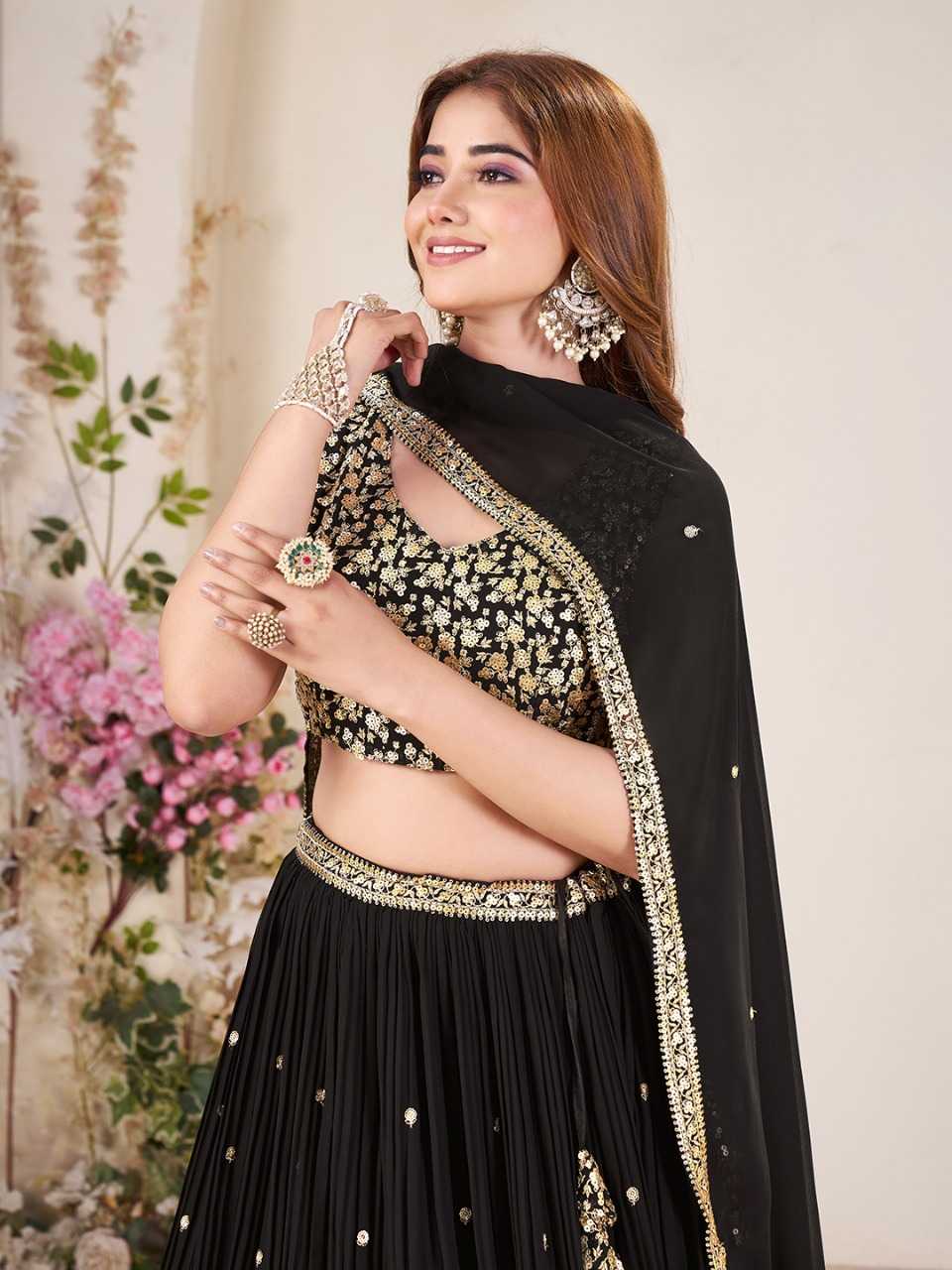 Ynf Georgette RIN197 3079 Lehengas Wholesale Designer Lehenga Fancy Lehenga Bridal Lehenga Manufacturer