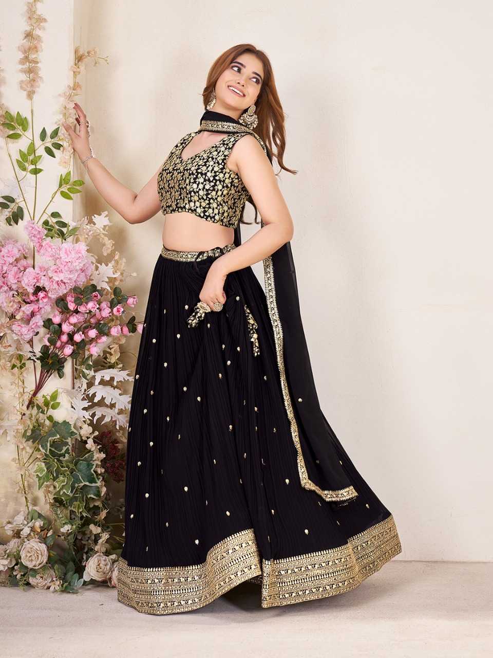 Ynf Georgette RIN197 3079 Lehengas Wholesale Designer Lehenga Fancy Lehenga Bridal Lehenga Manufacturer