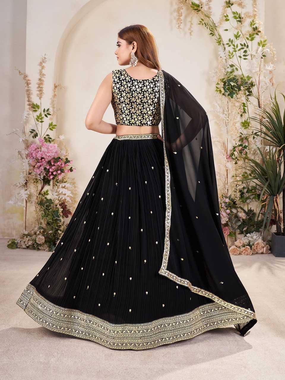 Ynf Georgette RIN197 3079 Lehengas Wholesale Designer Lehenga Fancy Lehenga Bridal Lehenga Manufacturer