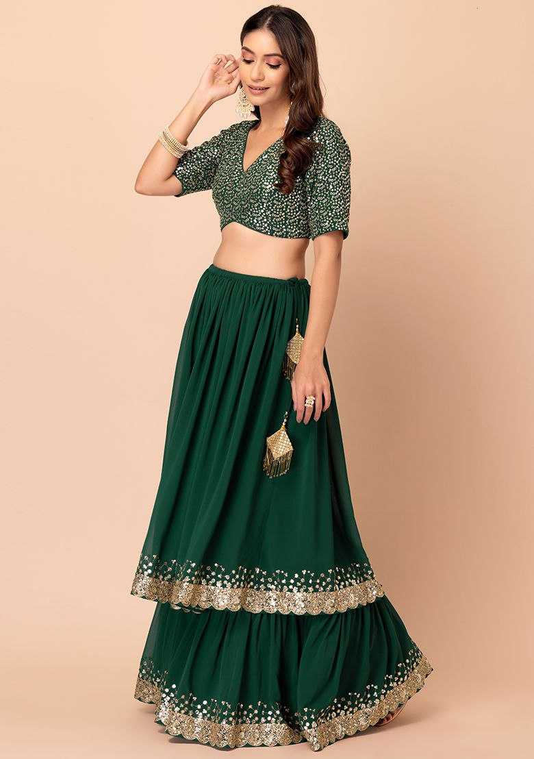 Ynf Georgette RIN197 3095 Lehengas Wholesale Designer Lehenga Bridal Lehenga Lehenga With Dupatta Manufacturer