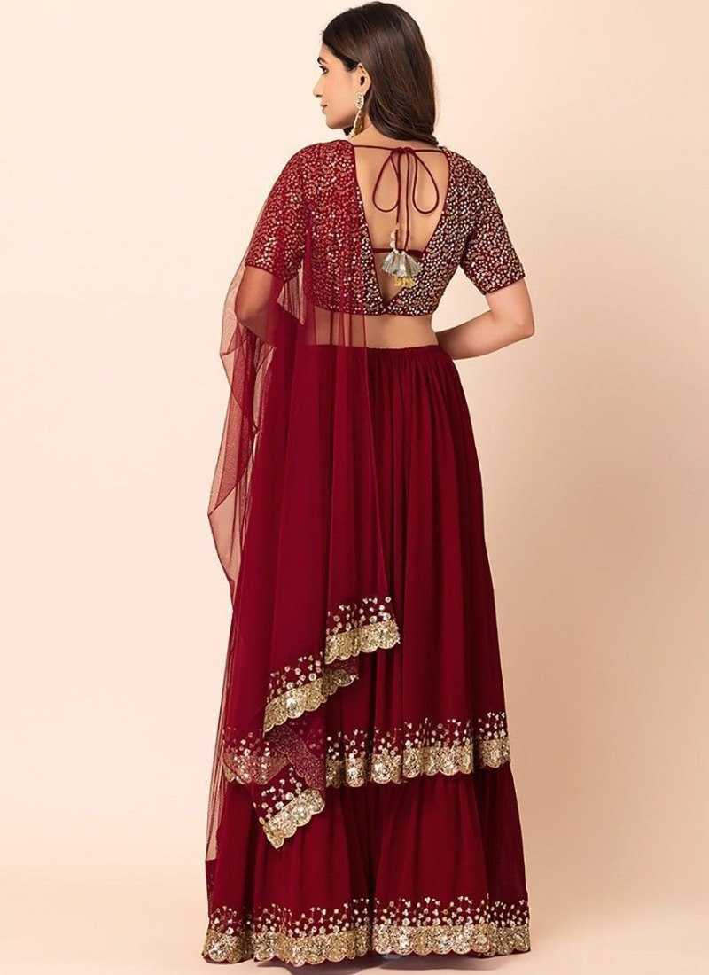 Ynf Georgette RIN197 3095 Lehengas Wholesale Designer Lehenga Bridal Lehenga Lehenga With Dupatta Manufacturer