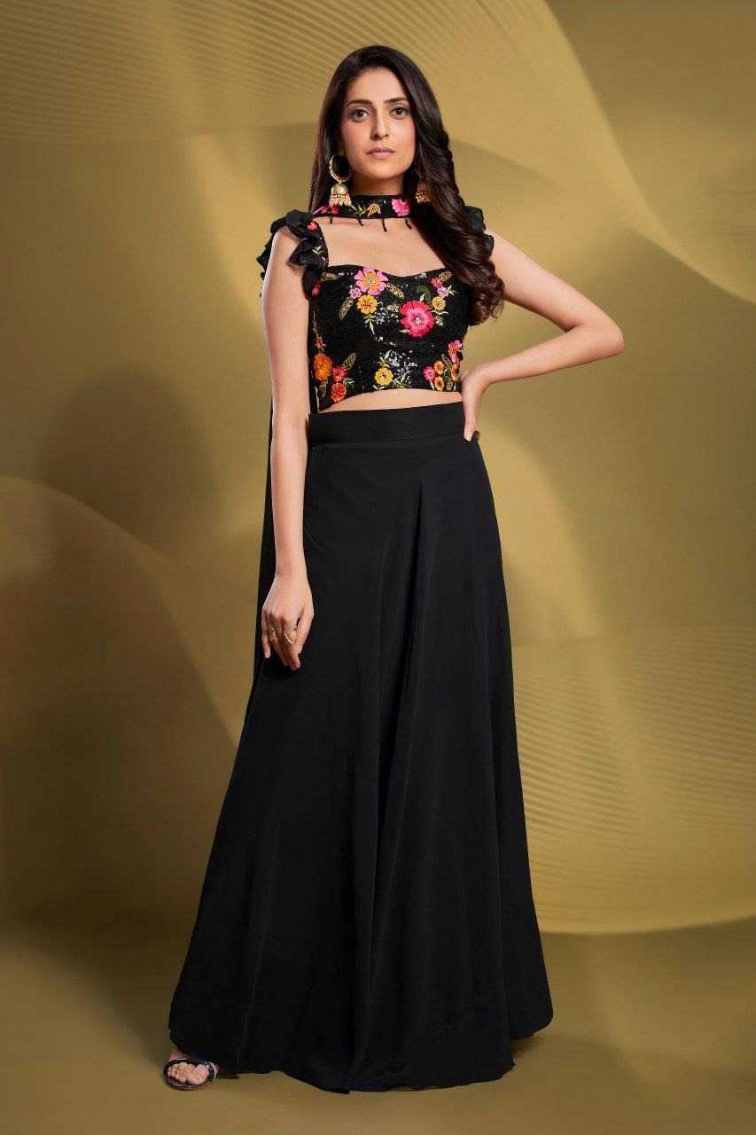 Ynf Georgette RIN197 3112 157-A Lehengas Wholesale Designer Lehenga Fancy Lehenga Embroidered Lehenga Manufacturer