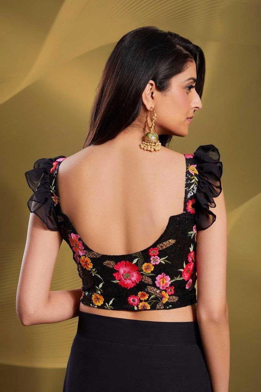 Ynf Georgette RIN197 3112 157-A Lehengas Wholesale Designer Lehenga Fancy Lehenga Embroidered Lehenga Manufacturer