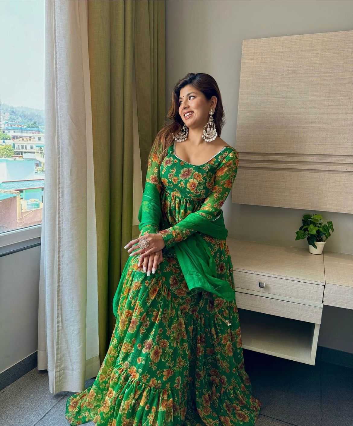 Ynf Georgette RIN197 4821 1101-A Suits & Dresses Wholesale Party wear suits Wedding Suits Designer Suits Manufacturer