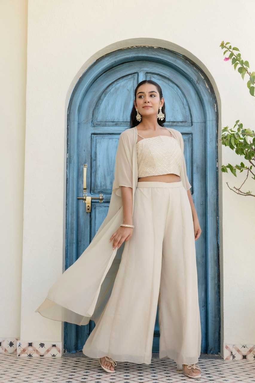 Ynf Georgette RIN197 4917 203 Suits & Dresses Wholesale Palazzo Suit Party wear suits Designer Suits Manufacturer
