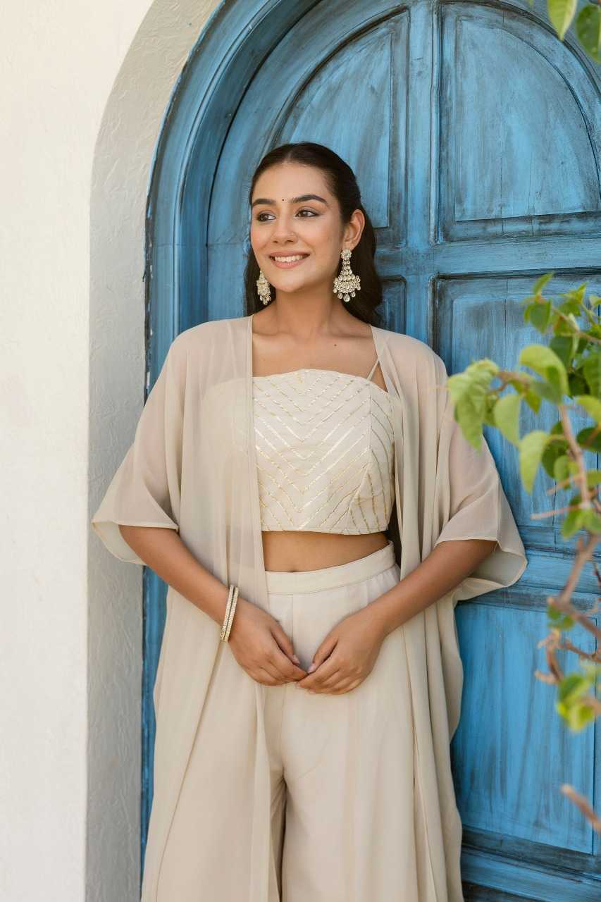 Ynf Georgette RIN197 4917 203 Suits & Dresses Wholesale Palazzo Suit Party wear suits Designer Suits Manufacturer