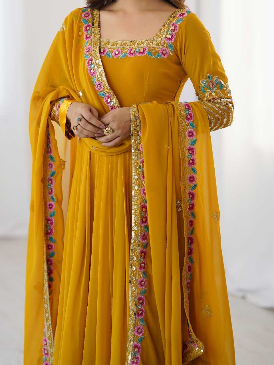 Ynf Georgette RIN197 4948 4271 Suits & Dresses Wholesale Party wear suits Bridal Suits Designer Suits Manufacturer