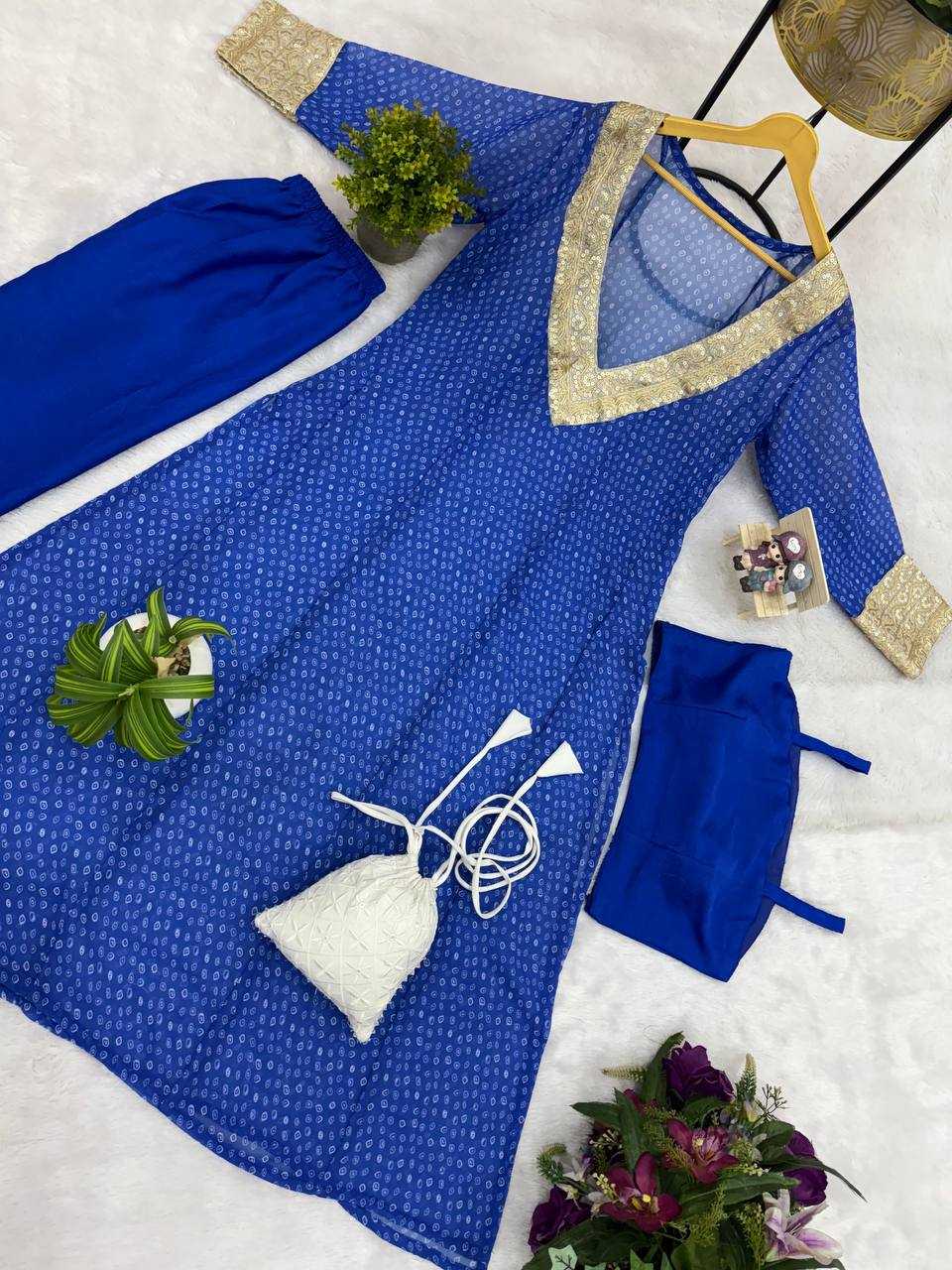 Ynf Georgette RIN215 1114 Kurti Wholesale Designer Kurtis Fancy Kurti Georgette Kurti Manufacturer