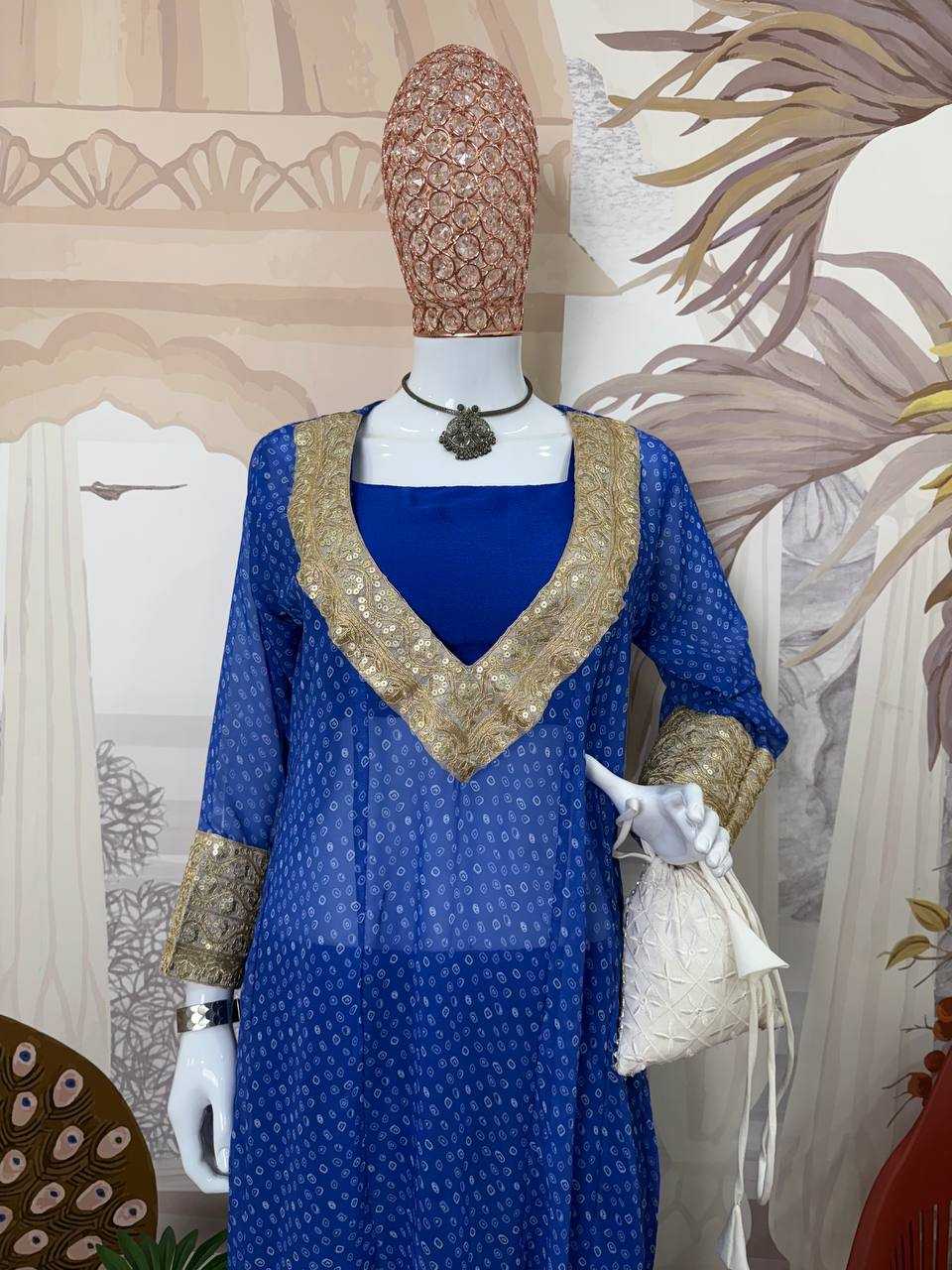 Ynf Georgette RIN215 1114 Kurti Wholesale Designer Kurtis Fancy Kurti Georgette Kurti Manufacturer