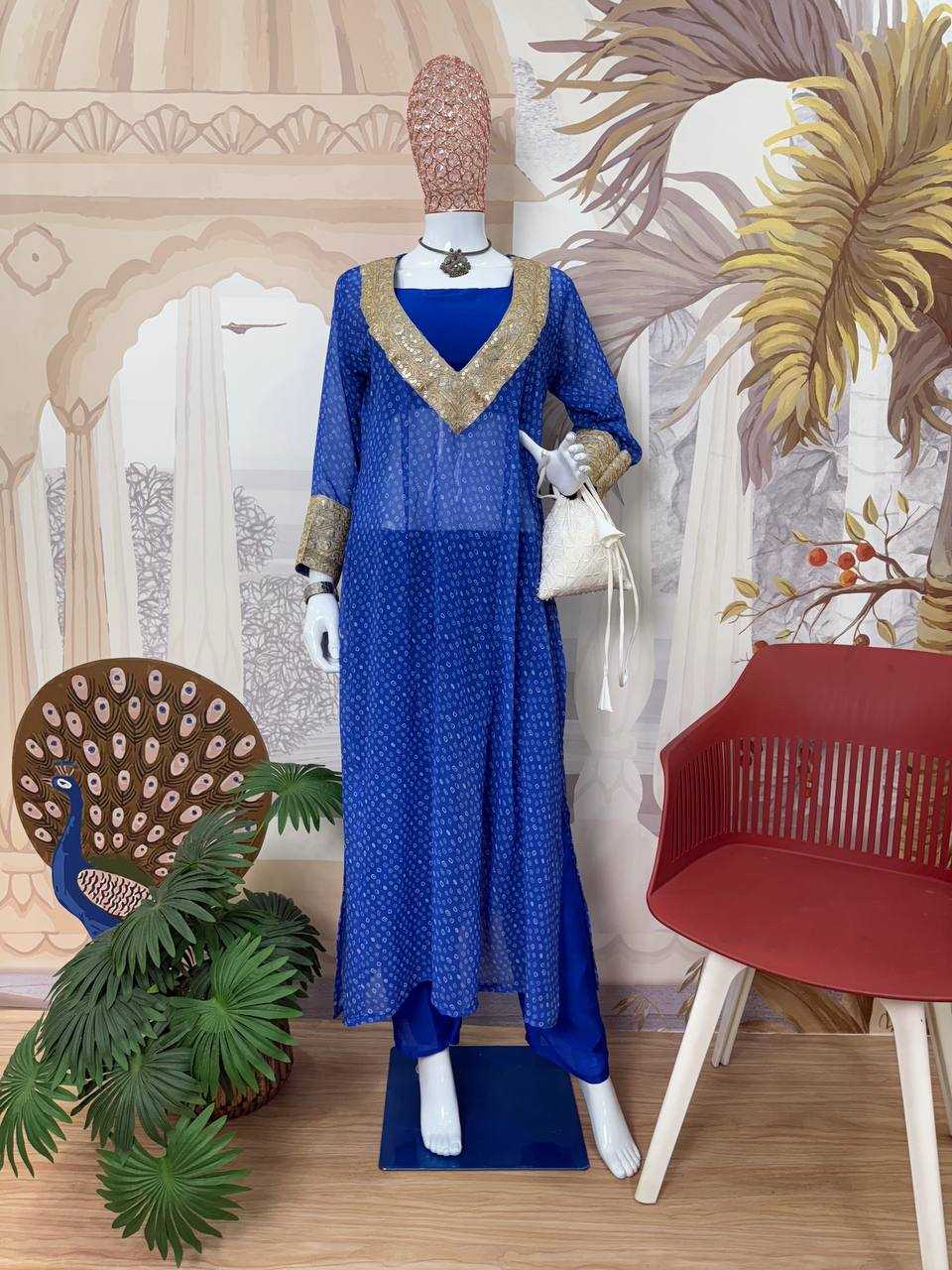 Ynf Georgette RIN215 1114 Kurti Wholesale Designer Kurtis Fancy Kurti Georgette Kurti Manufacturer