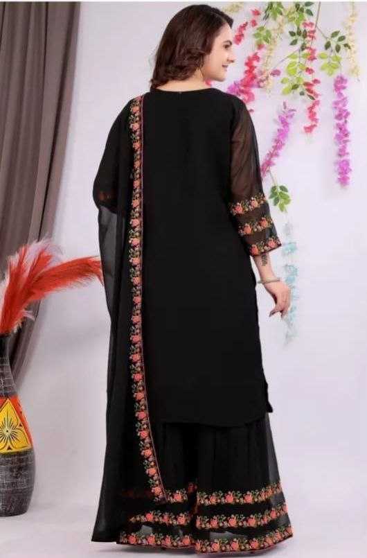 Ynf Georgette RIN220 BABLI Suits & Dresses Wedding Collections Festive Collections Wholesale Sharara Salwar Suits Embroidery Suits Georgette Dresses Manufacturer