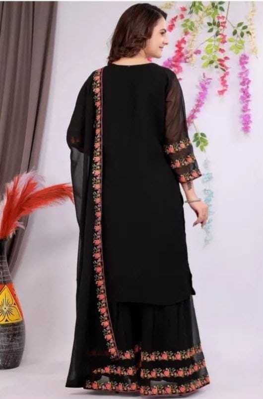 Ynf Georgette RIN222 BS-93 Suits & Dresses Wholesale Embroidery Suits Georgette Suit Designer Suits Manufacturer