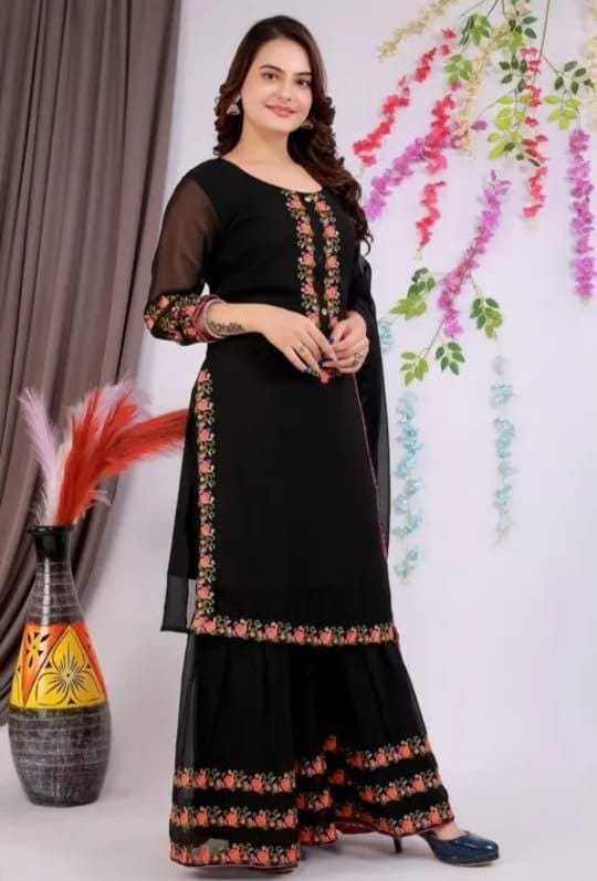 Ynf Georgette RIN222 BS-93 Suits & Dresses Wholesale Embroidery Suits Georgette Suit Designer Suits Manufacturer
