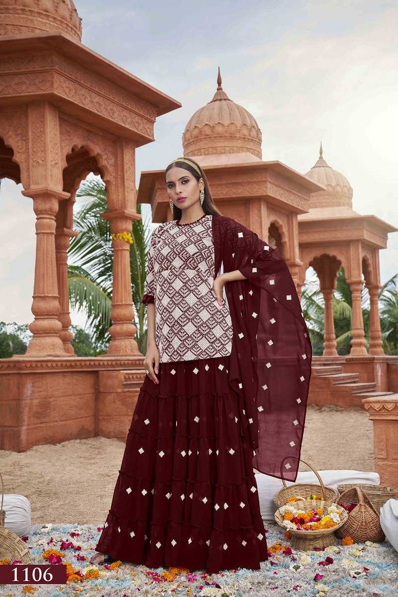 Ynf Georgette RIN227 1106 Lehengas Wholesale Fancy Lehenga Embroidered Lehenga Georgette Lehenga Manufacturer
