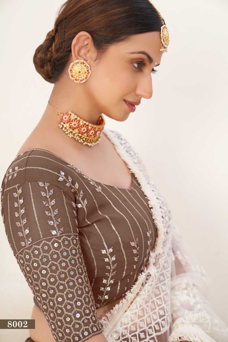 Ynf Georgette RIN227 8002 Lehengas Wedding Collections Festive Collections Wholesale Embroidered Lehenga Georgette Lehenga Lehenga With Blouse Manufacturer