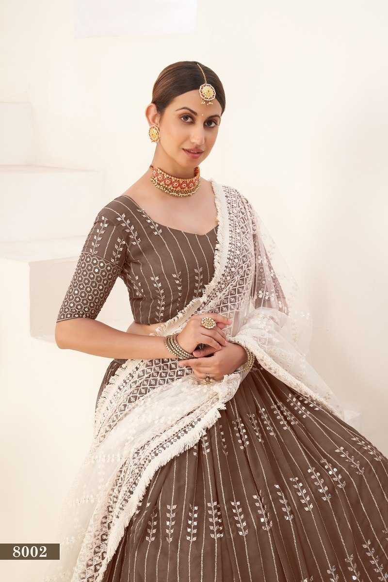 Ynf Georgette RIN227 8002 Lehengas Wedding Collections Festive Collections Wholesale Embroidered Lehenga Georgette Lehenga Lehenga With Blouse Manufacturer