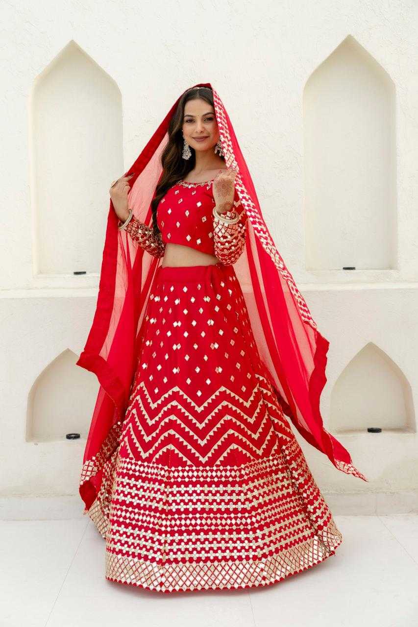 Ynf Georgette RIN228 117 Lehengas Wholesale Embroidered Lehenga Georgette Lehenga Manufacturer