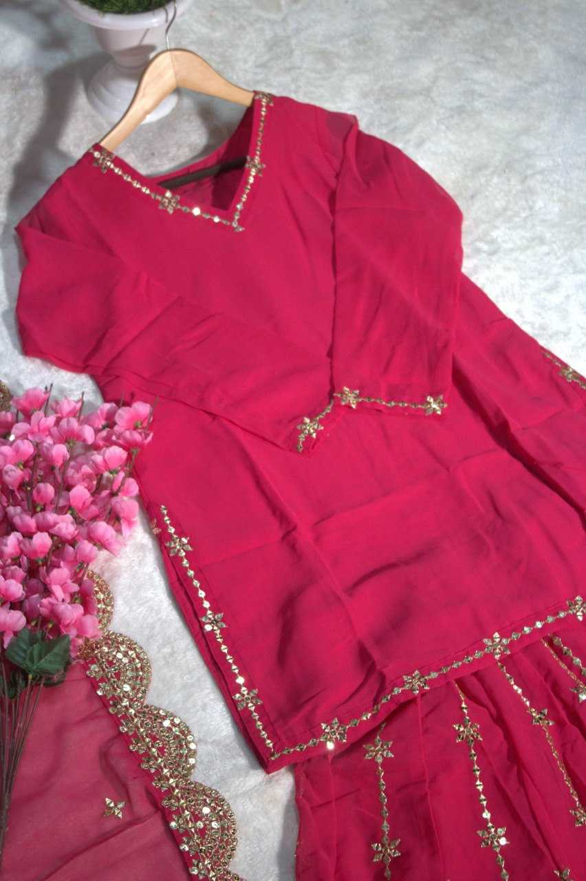 Ynf Georgette RIN228 174 Suits & Dresses Wholesale Ladies Suits Sharara Salwar Suits Wedding Suits Zari Work Suit Embroidered Dresses Manufacturer
