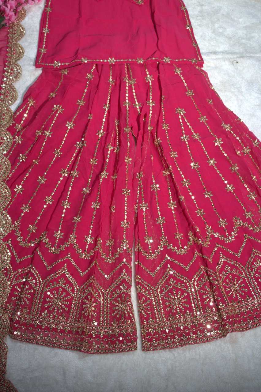 Ynf Georgette RIN228 174 Suits & Dresses Wholesale Ladies Suits Sharara Salwar Suits Wedding Suits Zari Work Suit Embroidered Dresses Manufacturer