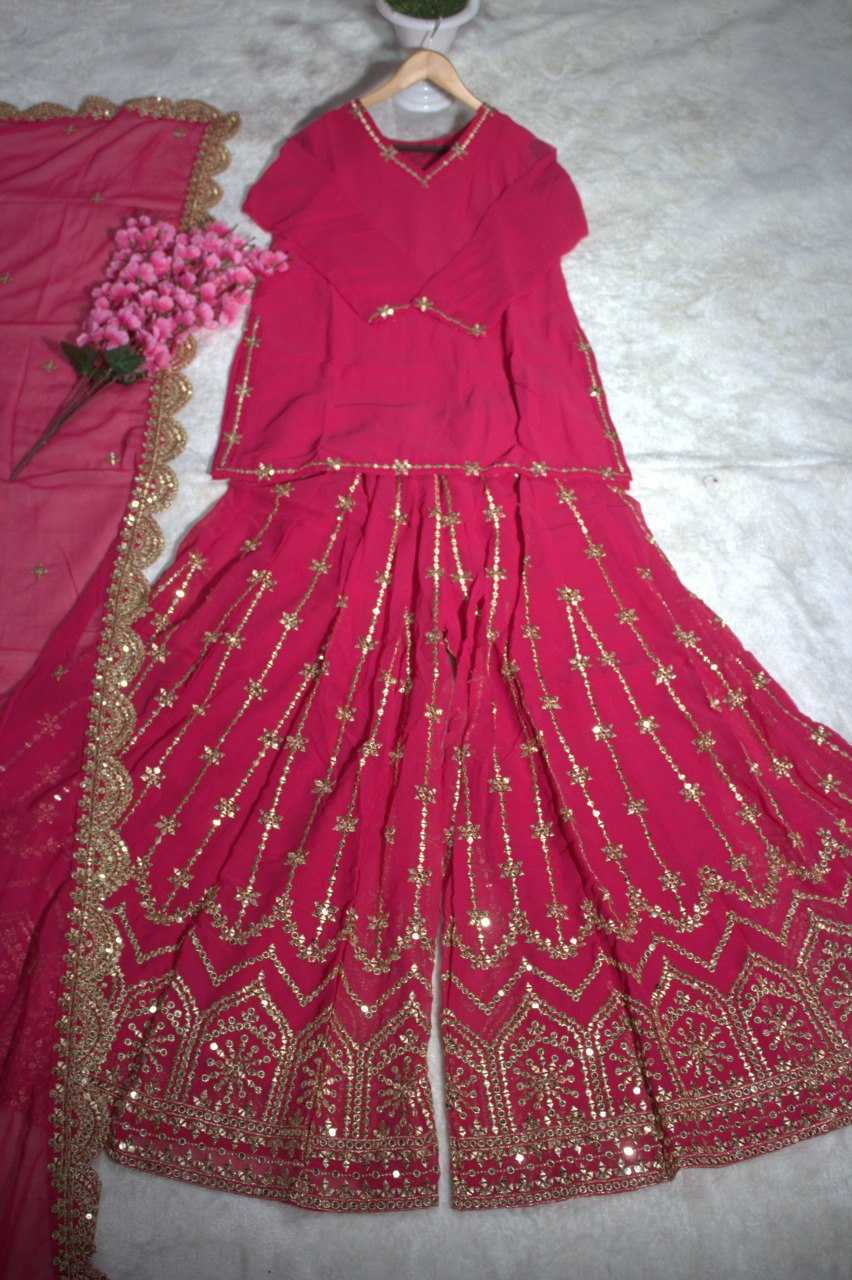 Ynf Georgette RIN228 174 Suits & Dresses Wholesale Ladies Suits Sharara Salwar Suits Wedding Suits Zari Work Suit Embroidered Dresses Manufacturer
