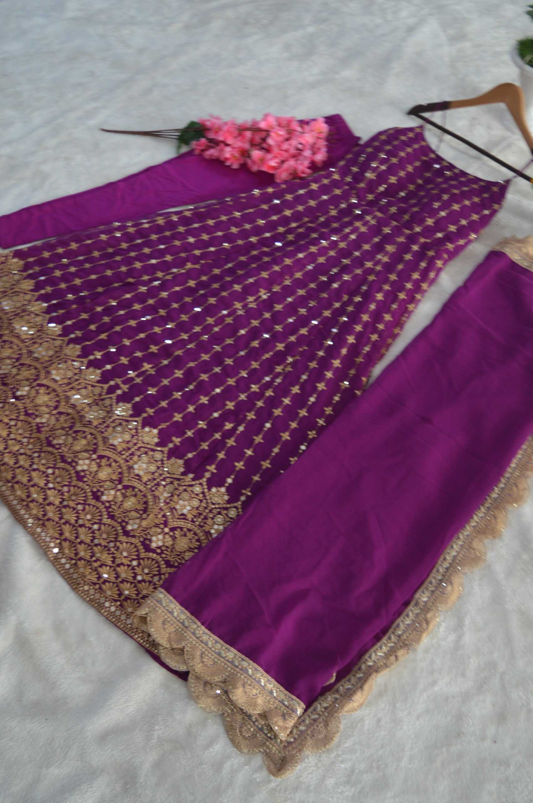 Ynf Georgette RIN228 227 Gowns Wholesale Fancy Gowns Embroidery Gowns Anarkali Gown Party Gowns Sleeveless Gowns Manufacturer